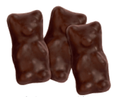 Koala Chocolat Noir Lutti - Guimauve enrobée chocolat noir 100g