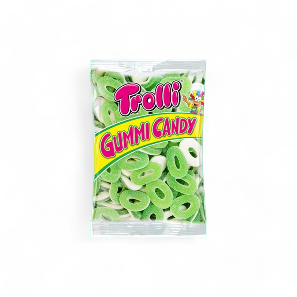 Anneau pomme Trolli Bonbon gélifié pomme 100g