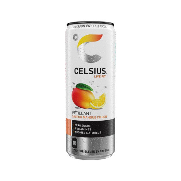 Celsius saveur mangue citron