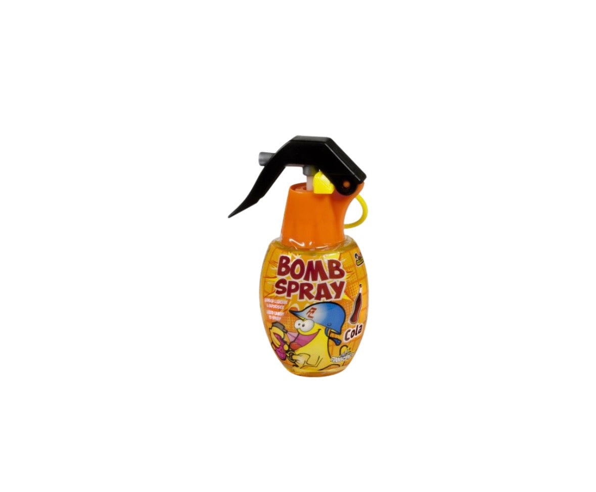 Bomb spray framboise - Spray bonbon liquide acidulé vendu à l’unité
