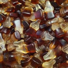 Bouteille cola lisse Trolli Bonbon gélifié cola