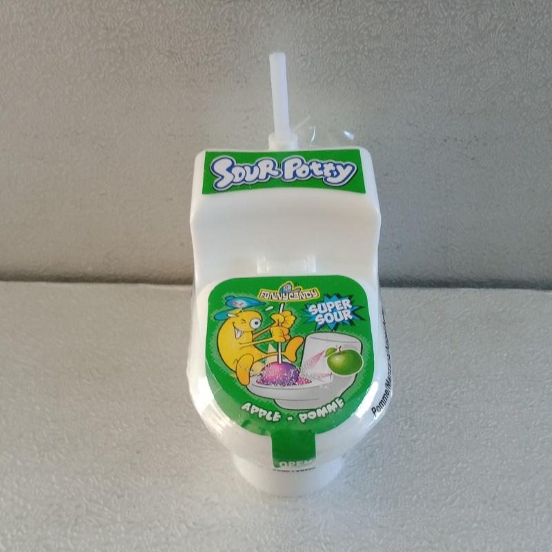 Sour potty pomme Bonbon poudre acidulé