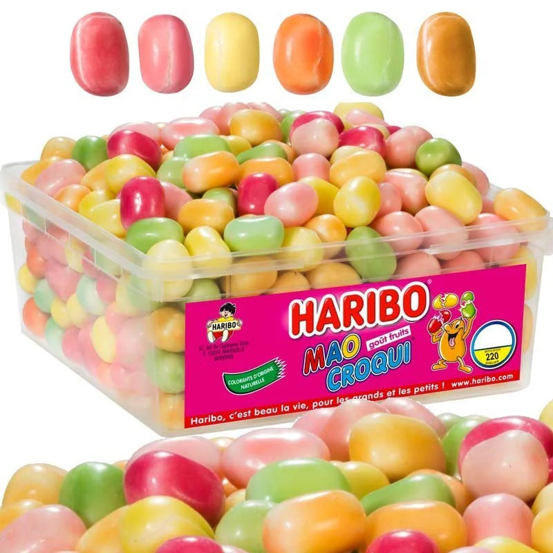 Mao croquis - Bonbon fruité croquant