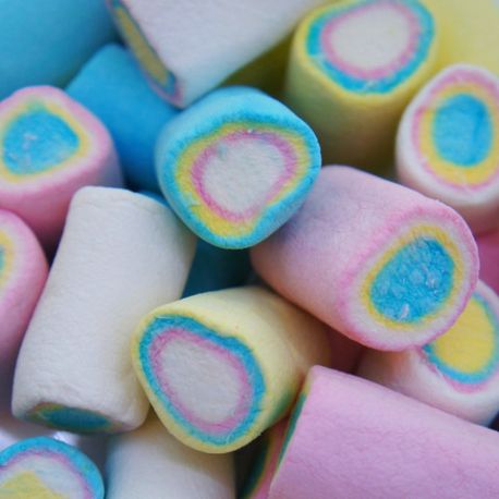 Rainbow chamallow Guimauve arc-en-ciel 100g