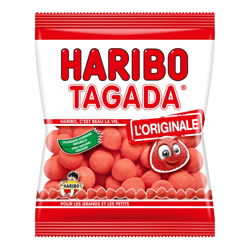 Fraise tagada Haribo Bonbon gélifié
