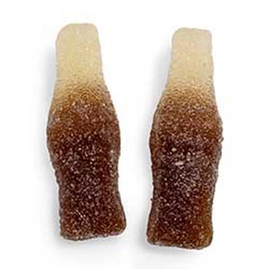 Bouteille cola acide Bonbon gélifié cola piquant 100g