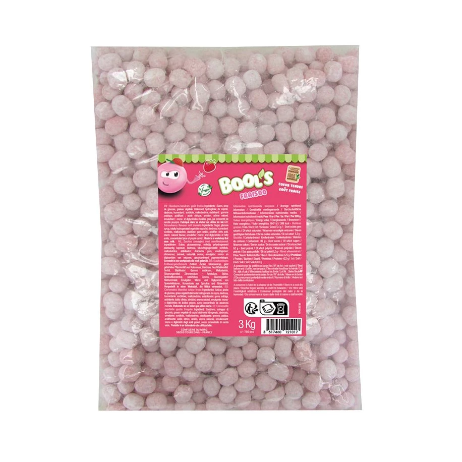 Bool’s fraise Bonbon dur fraise 100g