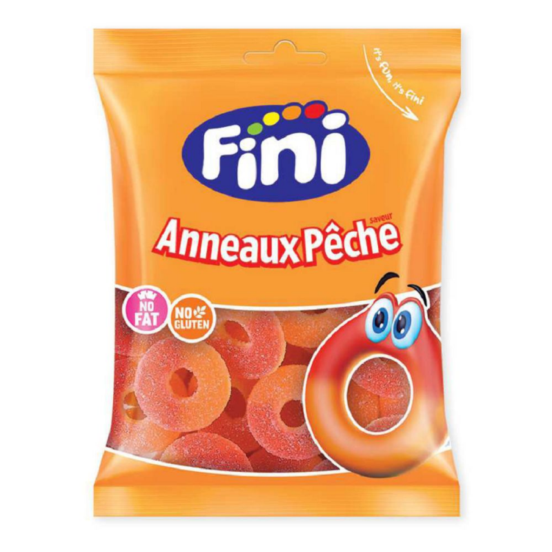 Anneau pêche Bonbon gélifié pêche 100g