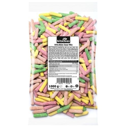 Hitschies acidulés Bonbons mâcher piquants 100g