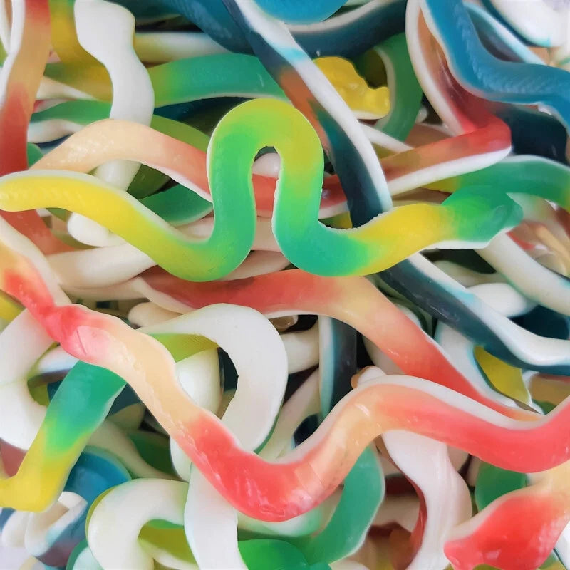 Serpent - Bonbon gélifié coloré fruité