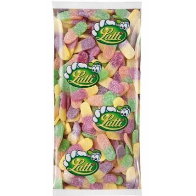 Langue de Chat Fruits - Bonbon acidulé fondant fruité 100g