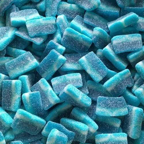 Tranche bleue acidulé