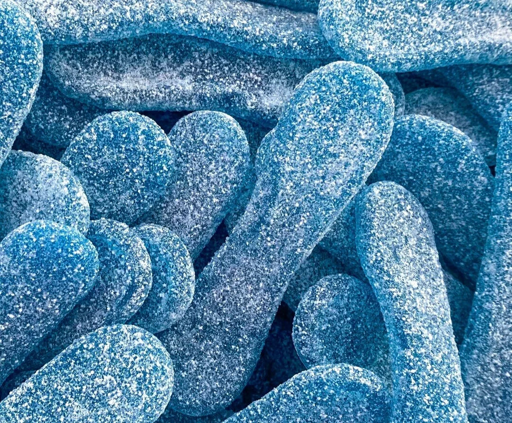 Langues bleues framboise sucrés- bonbons gélifié sucré 100g