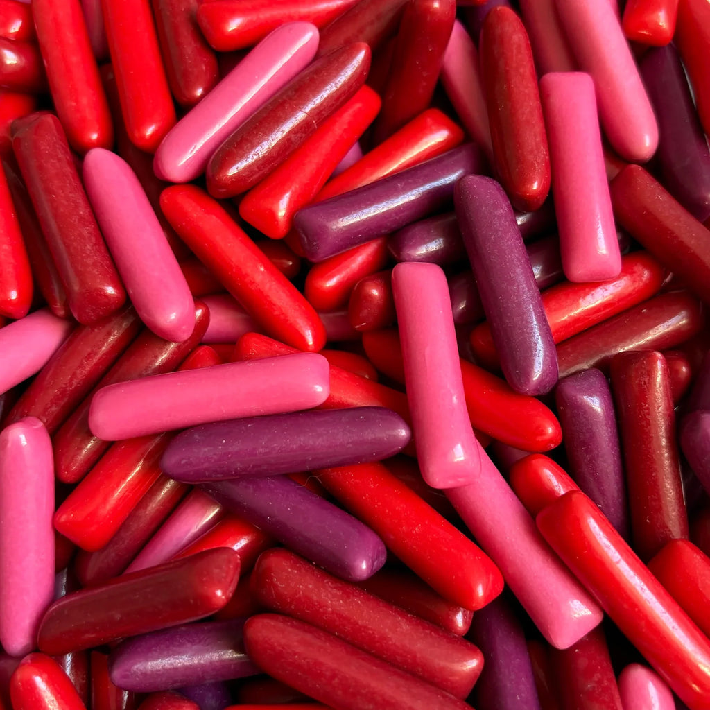 Hitschies fruit rouges- bonbon en forme de craie
