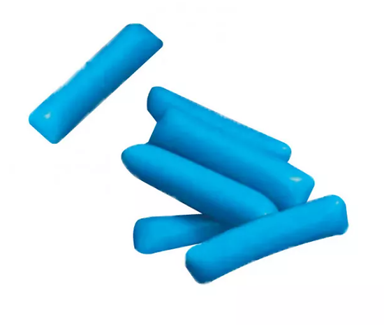 Hitschies bleu goût framboise - bonbon en forme de craie