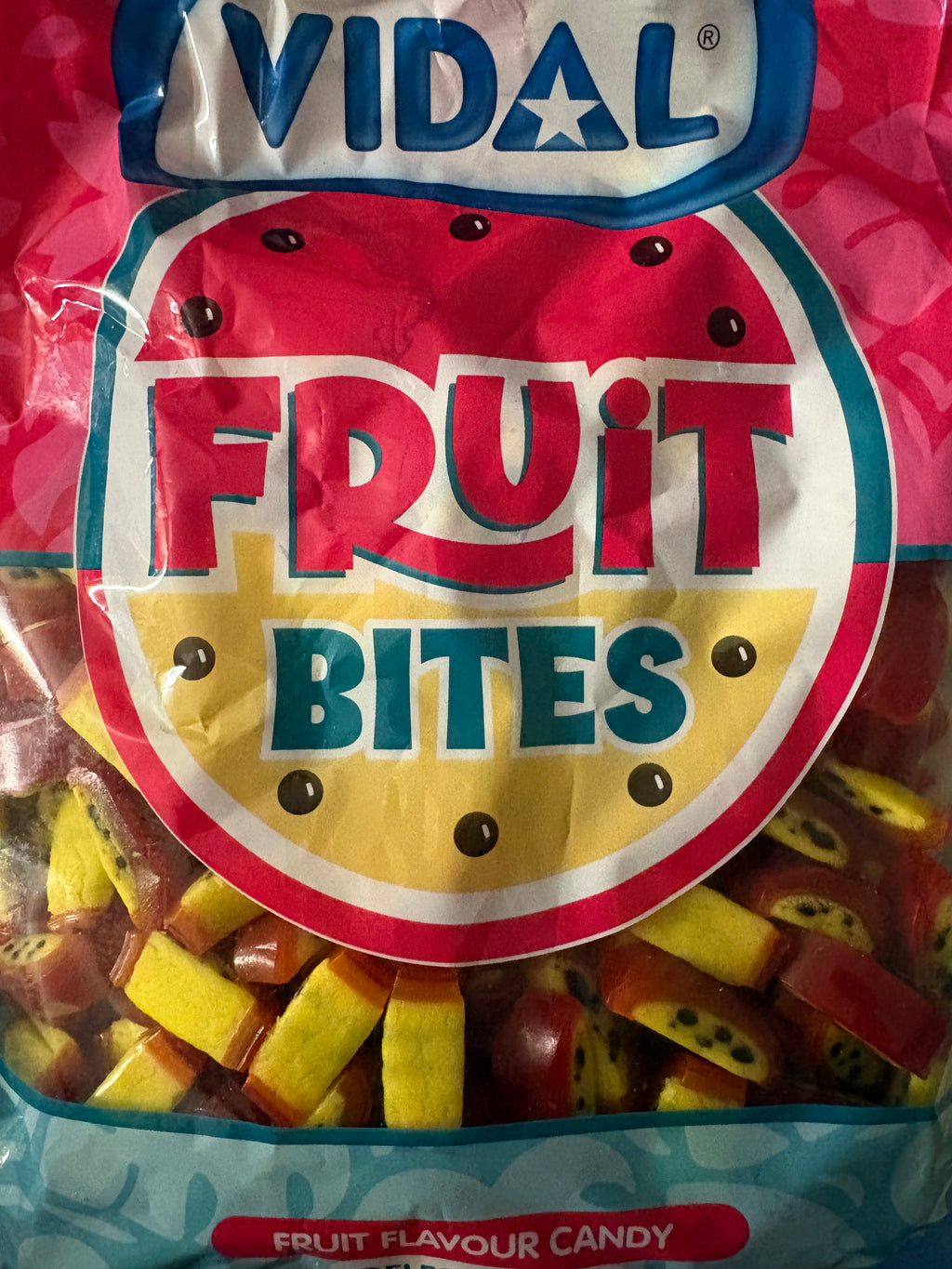 Tranche gout tutti frutti- fraise Bonbon gélifié 100g