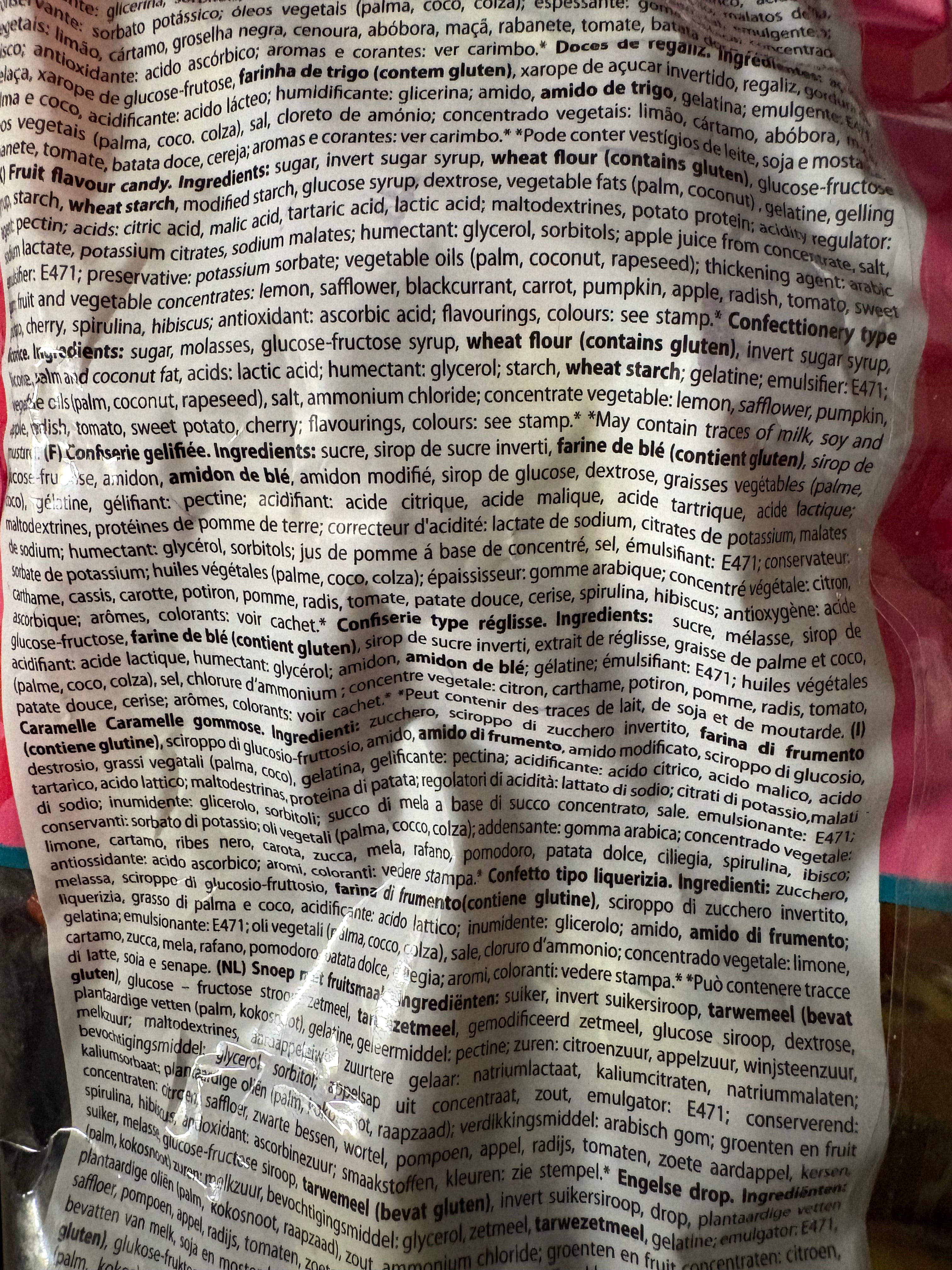 Cône  fraise. Bonbon gélifié 100g