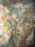 Bonbon en forme de lego dextrose. Bonbon gélifié 100g