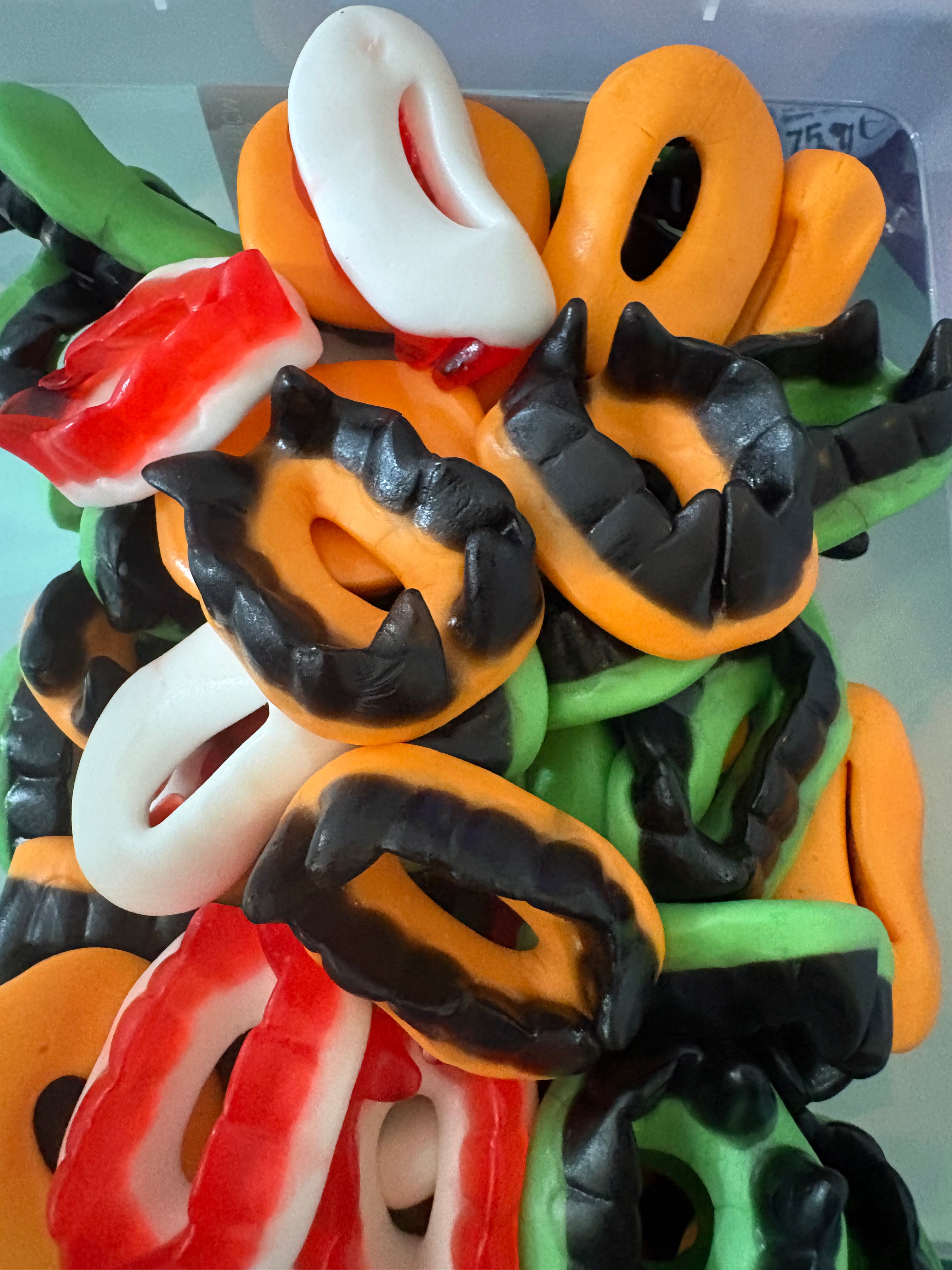 Dentier Multicolore – Bonbon Gélifié Fruité 100g