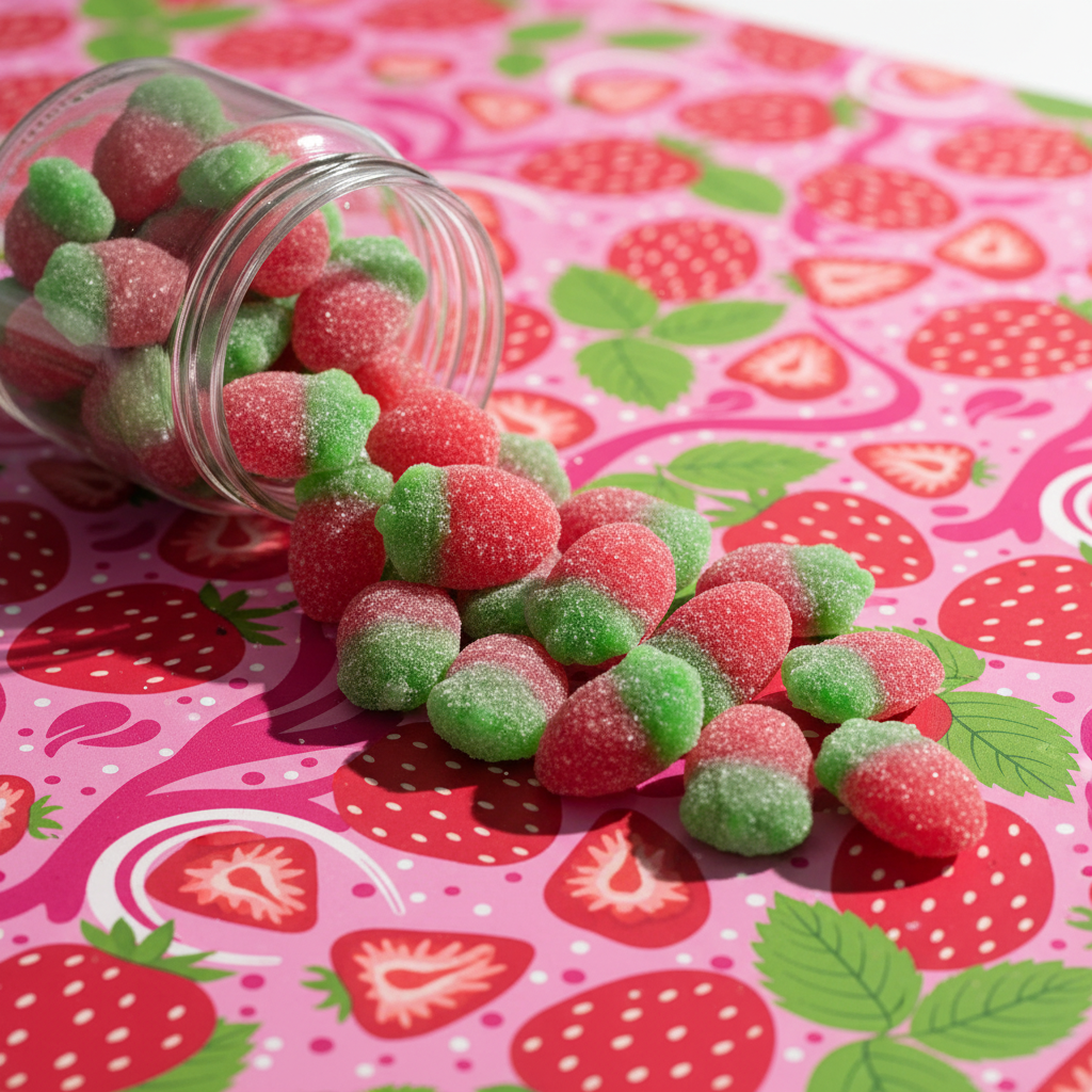 Mise en scène Fraises
