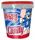 Barbe à Papa Slush Puppie - Fraise framboise pot coloré