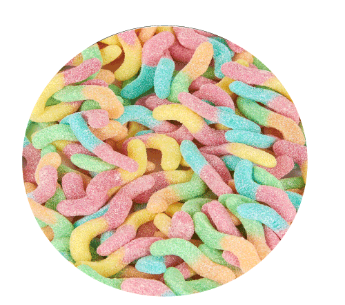 Luciole gélifiée tutti frutti